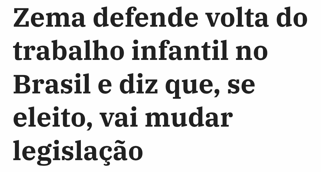 Desculpem minha opinião de extrema esquerda, mas acho que crianças não deviam trabalhar, deviam estudar.