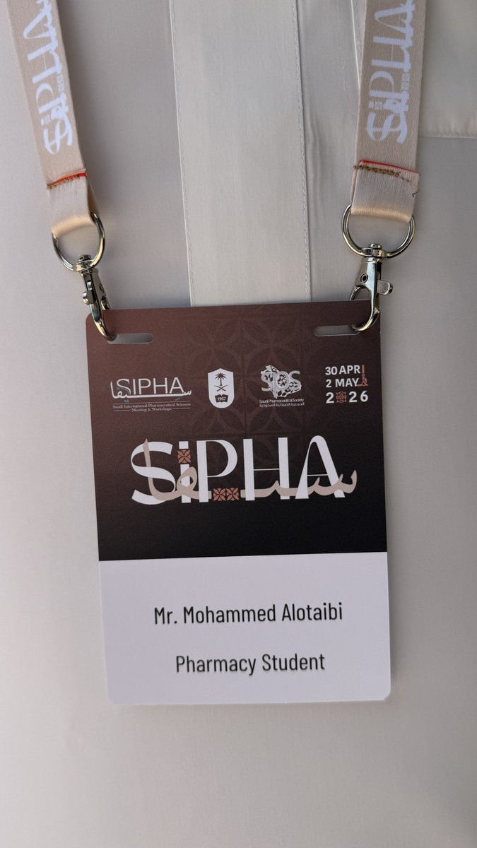 i4ott's tweet photo. My journey at #SIPHA26 has come to an end. 

A great experience full of learning and valuable insights in the pharmacy field.

Grateful for the opportunity and excited for what’s next. https://t.co/ajNGaMHyiD