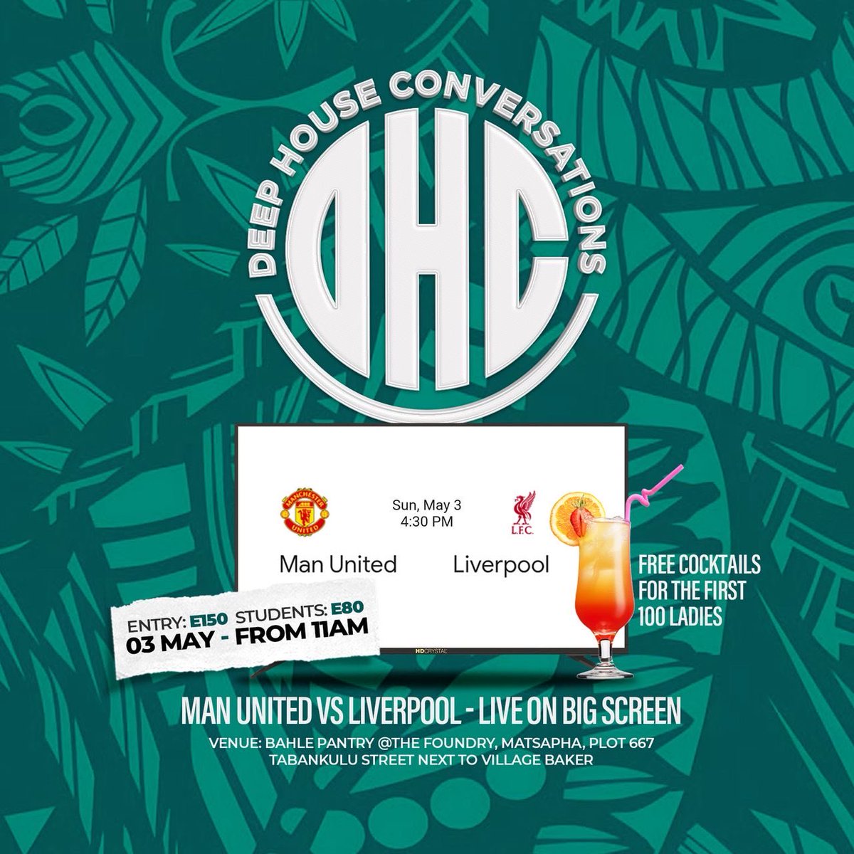 DankosBrothers's tweet photo. Tune in on Uniswa FM and win yourself 1 of 10 tickets to DeepHouseConversations DHC https://t.co/RjMpxeWbOR https://t.co/TJ6pYG57uo