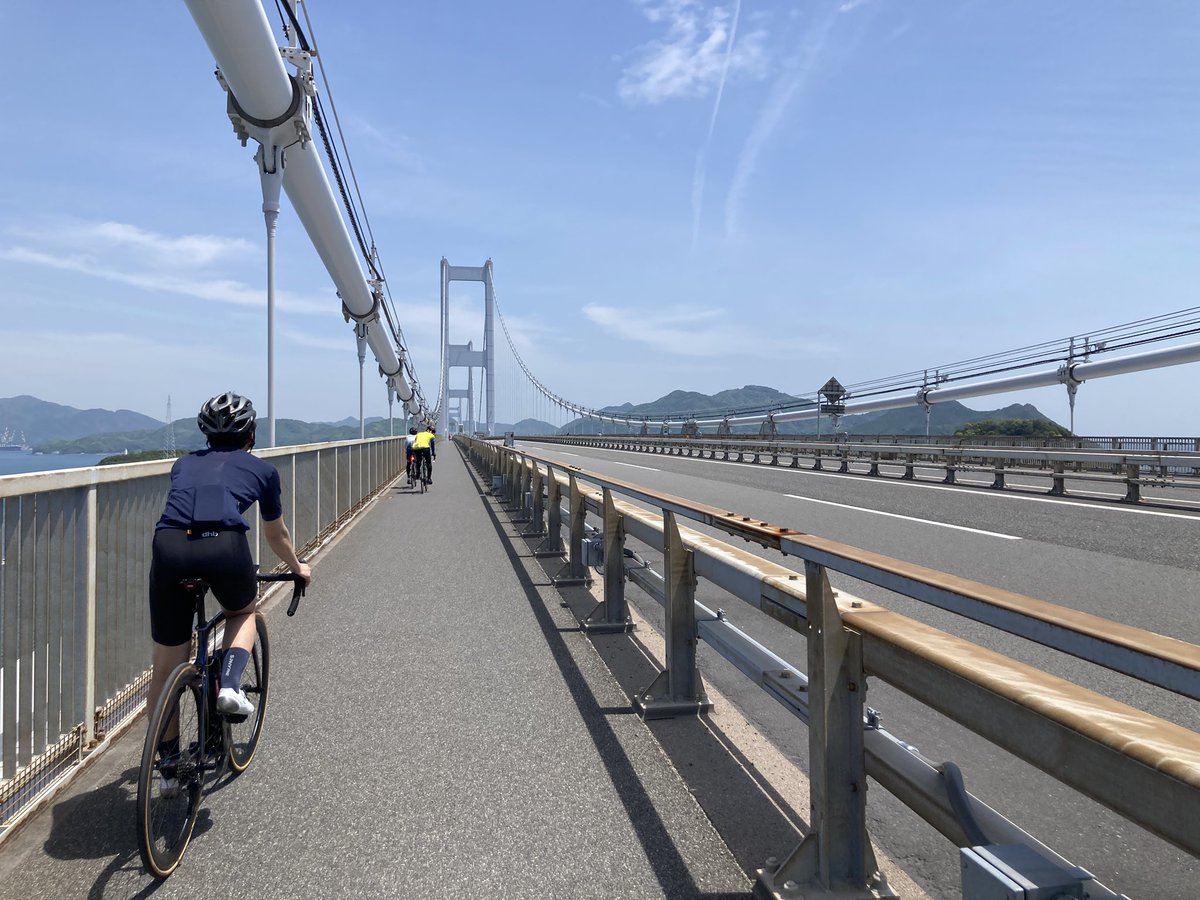 cycle_yamachan1's tweet photo. 初のしまなみ海道ライドでした。
天気にも恵まれ、景色も最高でした。
また行きたいですね https://t.co/I71fUOIdun