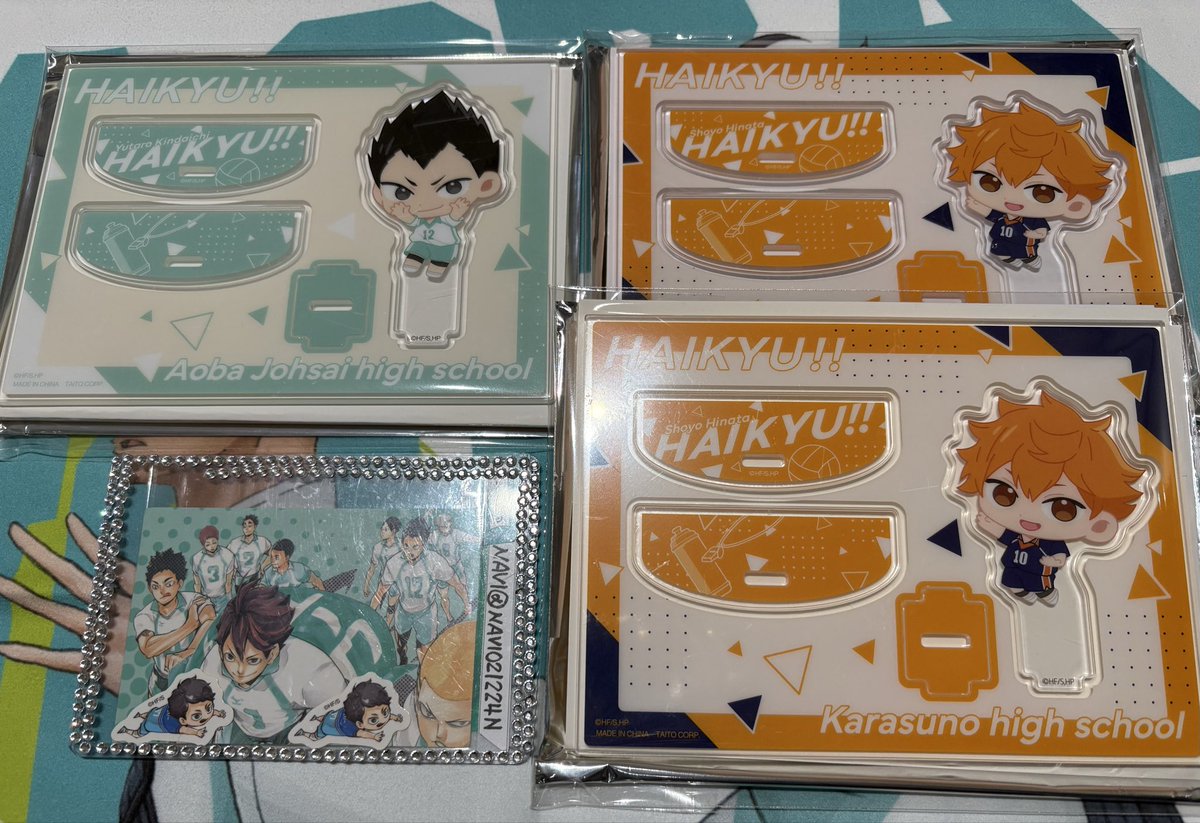 【交換希望】
ハイキュー!! タイトーくじ
E賞 ゆらゆらアクリルスタンド

譲 ⇒ 日向 ×2 ･ 金田一

求 ⇒ 及川

郵送での交換希望
