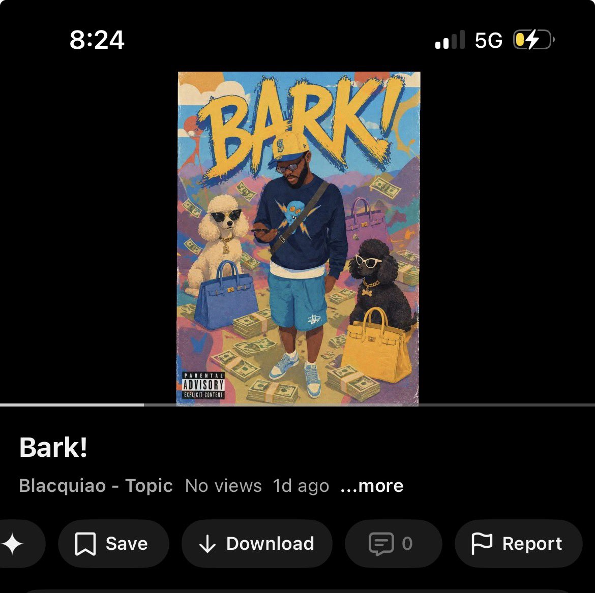 BlacquiaoPF's tweet image. Yurrrrrp!!!🎤🔥

Go run up my newest single “BARK!” 🐩🐾
OUT NOW on all platforms!

It’s been a minute, but y’all know I’m always innat yo!I’m officially out that bed and back in the stu! naaaa’mean 😤🔥

 #newmusicalert🚨 #OutNow  #fyp #allspecialmoves #revengegloryfinesse