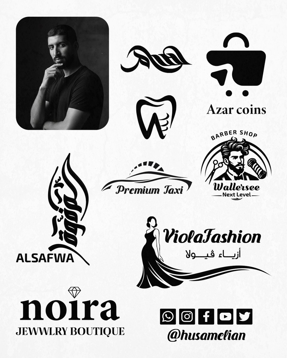 HusamDesiger98's tweet image. مجموعة من اعمالي المختارة للمشاركة مع

The last one and my favorite💜📷Enjoy my logo set and feel free to share it with
@LogoArchive 
#LogoDesign
#Branding
#Logofolio