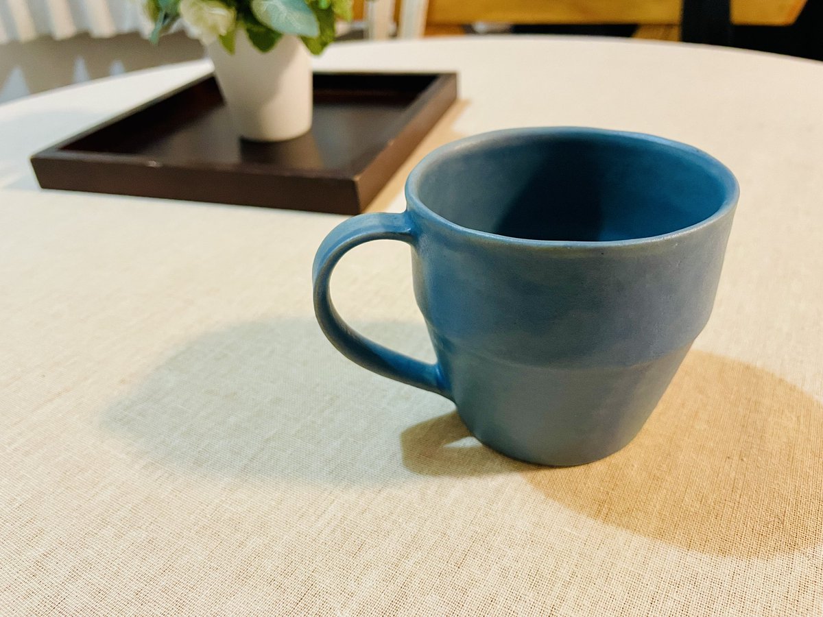 愛知遠征の戦利品はたくさんあるのですが、常滑焼のマグカップの自慢を