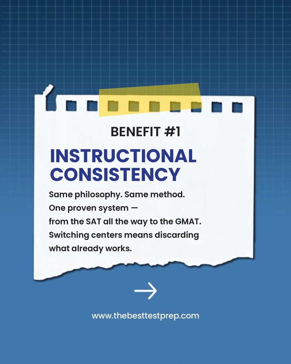 TheBestTestprep's tweet photo. Real progress comes from consistency—not starting over.  (Part - 1)

From SAT to GMAT, one proven system. One team that gets how you learn.

Level up faster.
Contact The Best Test Prep:
https://t.co/kftZpVKCEl
844-672-PREP
. 
. 
.
#TestPrep #SATPrep #ACTPrep #GREPrep #GMATPrep https://t.co/yyR0SGr86f