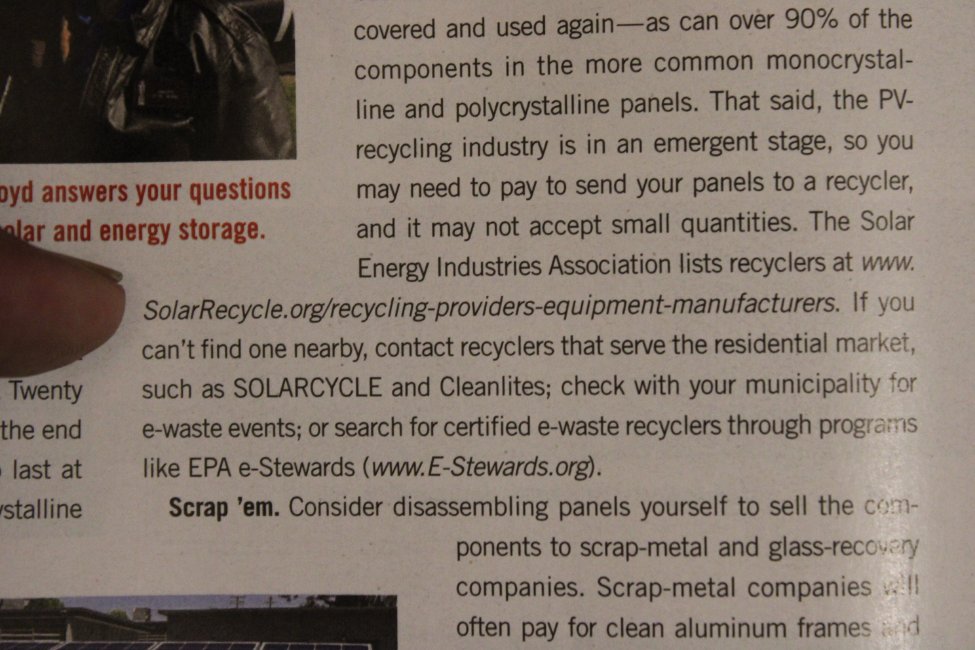 docsanderson's tweet image. #Scientists #ClimateCrisis #Solar #Recycle #Research @danpeckwx Dan this is a really informative article @HeartsofHeroes_ G Sheldon Solar Panels are Toxic have to be recycled carefully @NatGeo @Nature Lizzie May's Mother Earth came-Climate impacting Solar:Hail Damage Good Morning