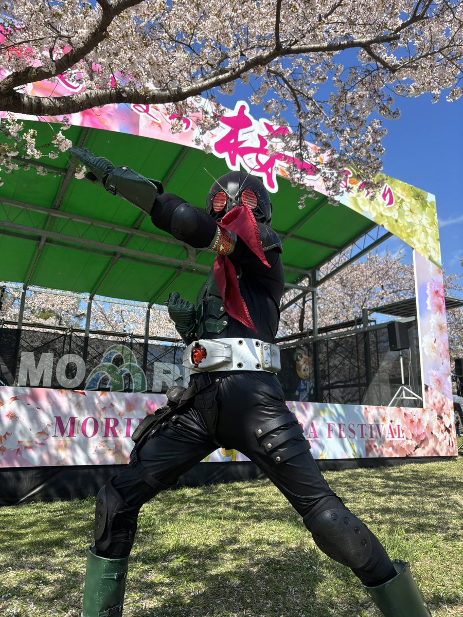 hakodaterider2's tweet photo. 行ってきました「もりまち桜まつり」‼️めっちゃ桜が綺麗でした‼️アイドル体験目的です‼️
#もりまち桜まつり
#函館ライダー https://t.co/VUVsQ2bosj