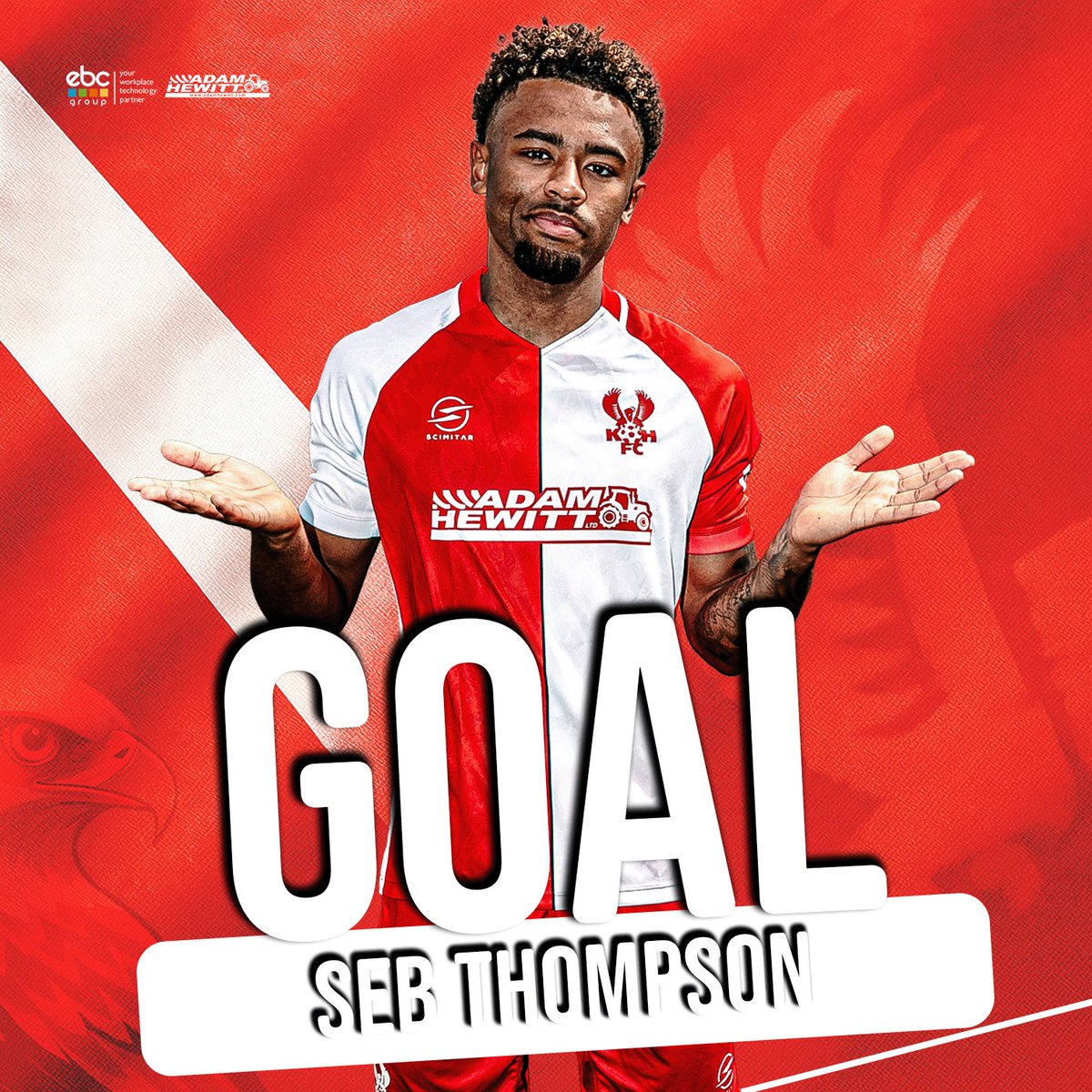 khfcofficial's tweet photo. [90] HARRIERS 3-0 Macclesfield

LET'S GOOO! AMS wins the ball well and Johnson has it; he keeps his composure superbly, threading Thompson through and maaaaaaaan he has ice in his veins as he rolls it past Ravenhill. Come on!!

#Harriers 🦅 https://t.co/bkOpzzAl6I