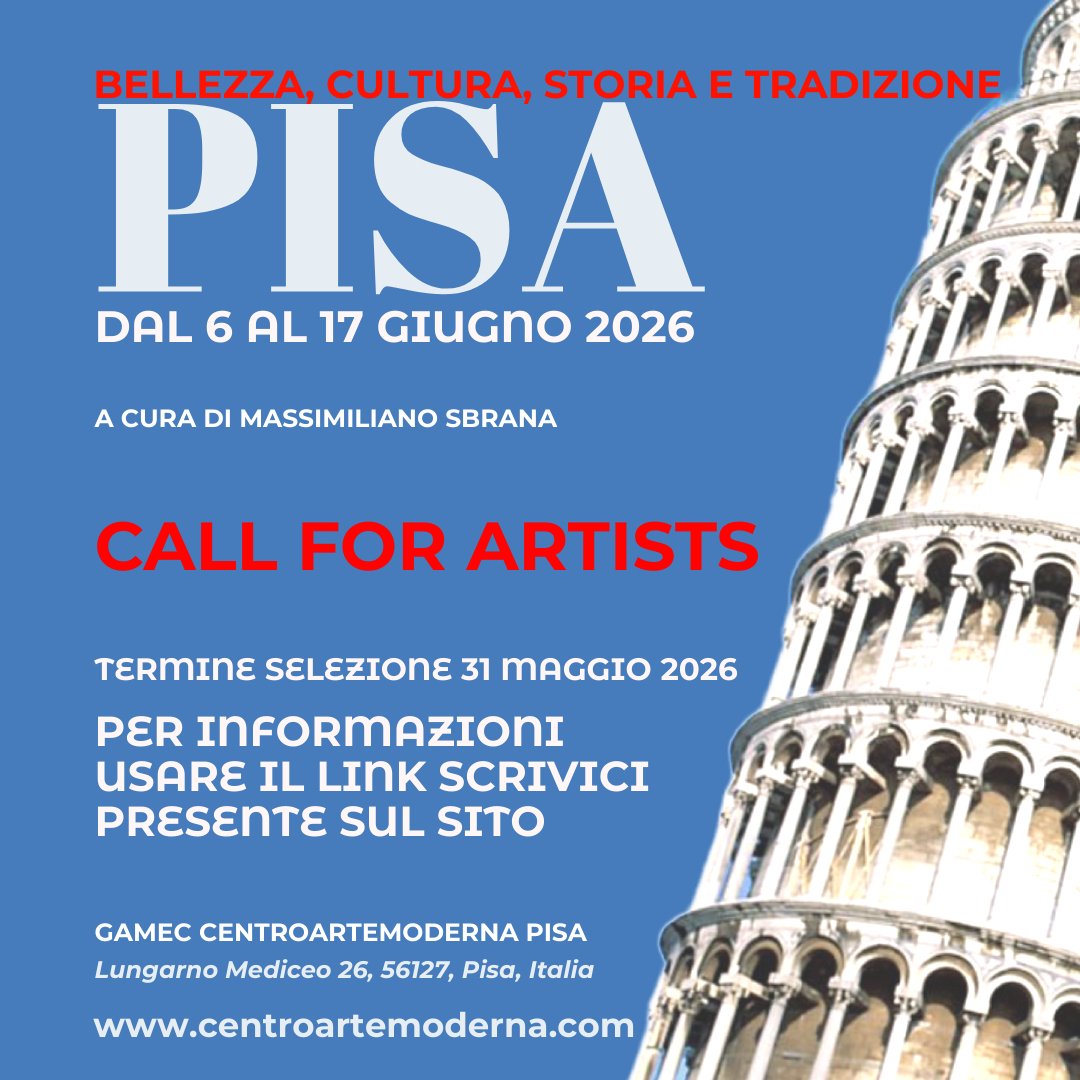 GAMeC PISA tweet media