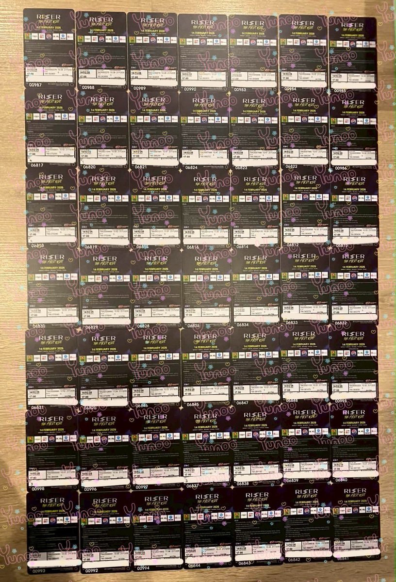 Yunoo รับกดบัตรคอน tweet media
