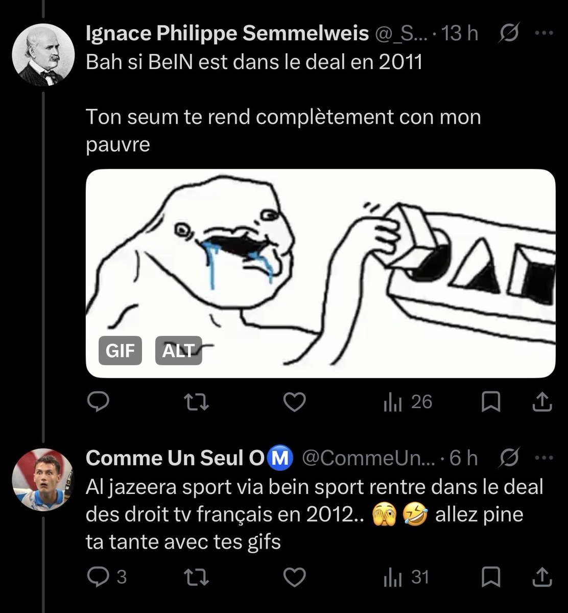 CommeUnSeul's tweet photo. @_Semmelweis @googlelable @cbezoukhov @planetom13 Va jusqu’au bout et suis mon conseil, appel tata 🤣 https://t.co/qOI319PDXL