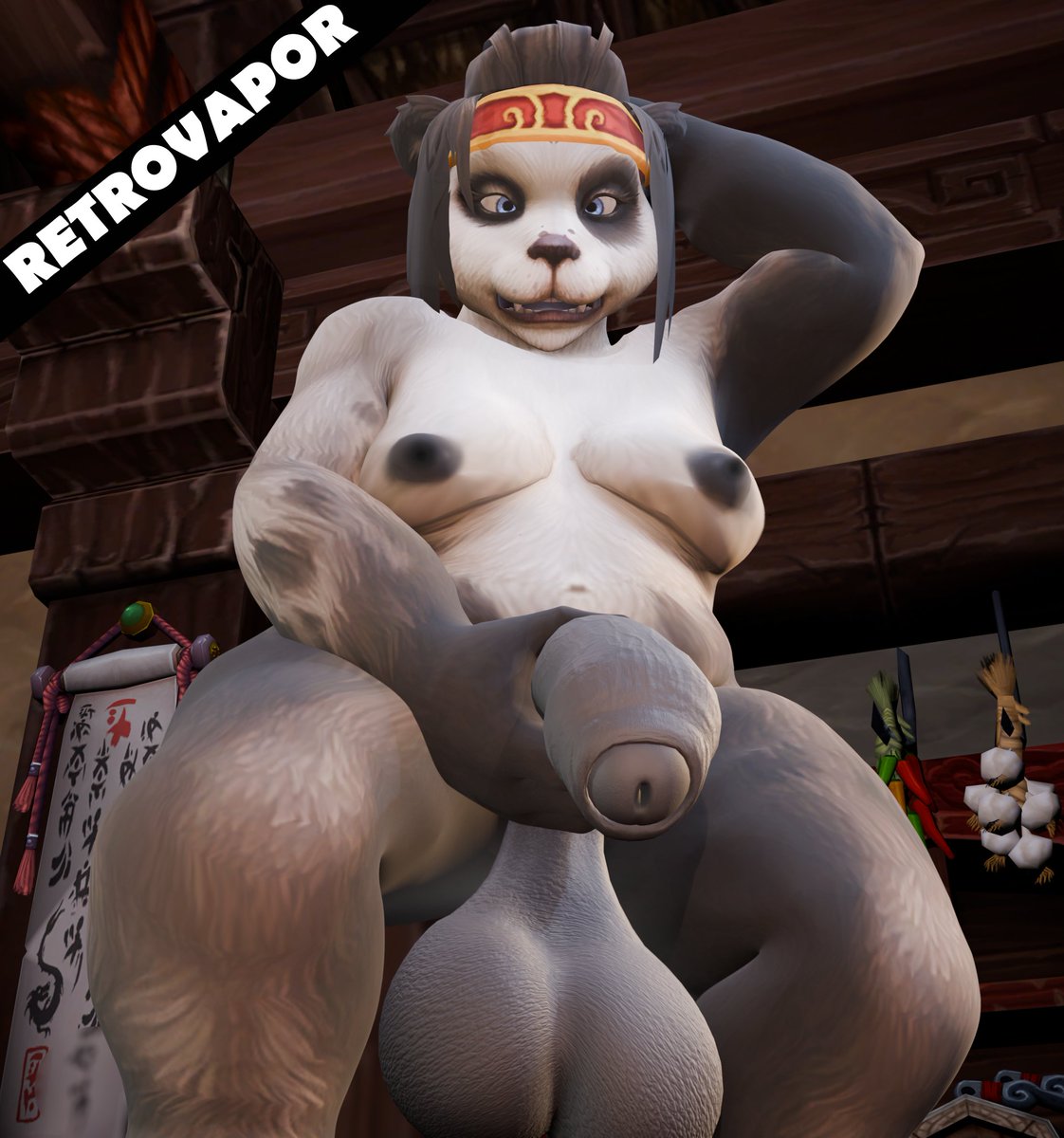 Retrovapor3D's tweet photo. New Pandaren! https://t.co/5nDZhTplbx
