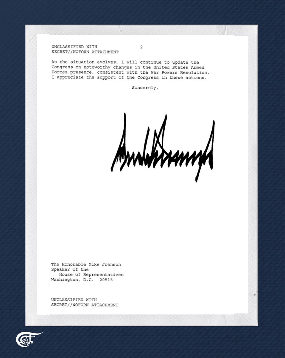 MayadeenEnglish's tweet image. (2/2) 

#DonaldTrump #US #IranWar