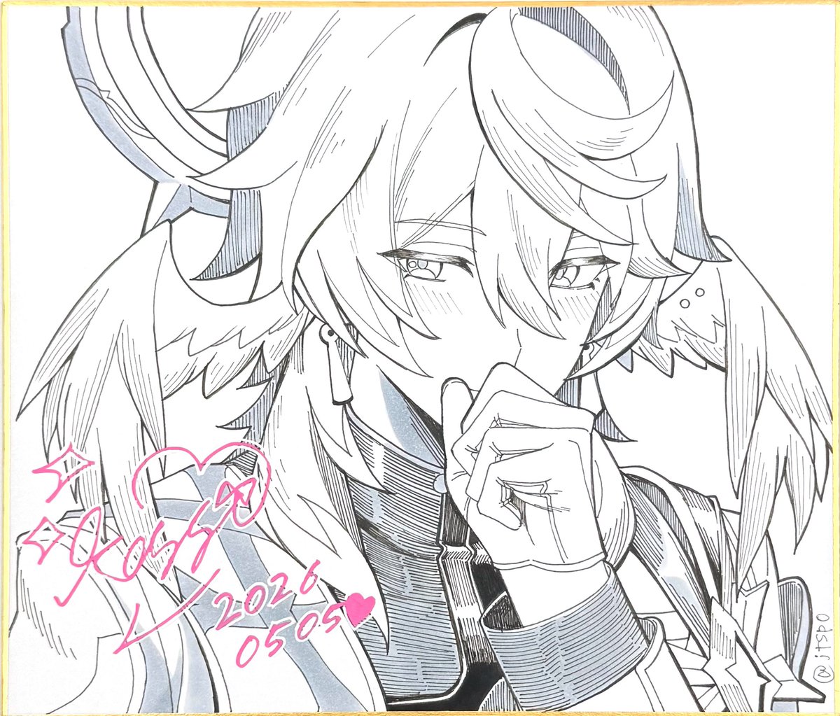 色紙です🎀