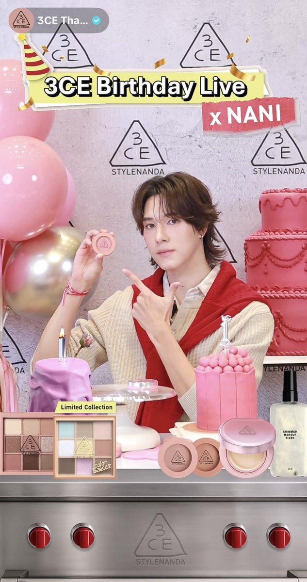 3CE Thailand tweet media