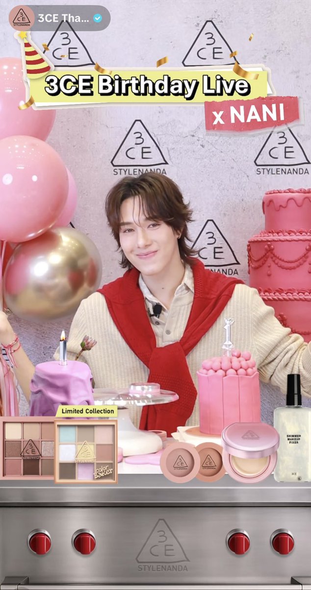 3CE Thailand tweet media