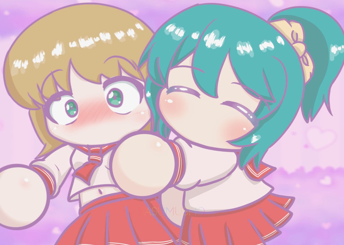 SheepPenpen's tweet photo. 七島さんと川田さん描きました。
不意打ちされたらこんな感じで
レアなリアクションしてほｽｨｰという
俺の願望が透けて見えますね( ･̑◡･̑ )

あとヘソ出しもごめん俺の願望です。
川田さんは･･･本物の、川田さんは！
こんな風にっ、ならない！！(多分) https://t.co/Sbt54iYLNL