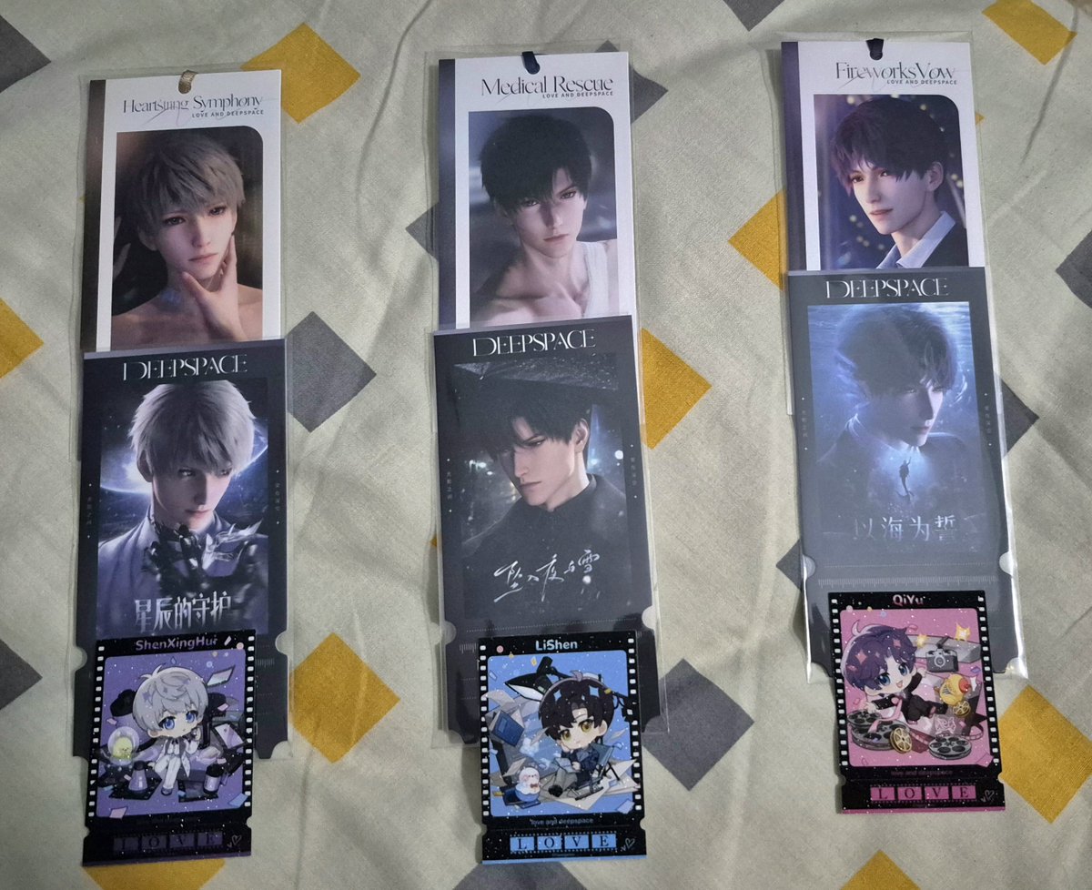 starrywall09's tweet photo. Want to sell
Benefit purchase xavier, zayne, rafayel
35k/chara set

Set inc bookmark, ticket, sticker
#warunglads https://t.co/ErsQSAvsUT