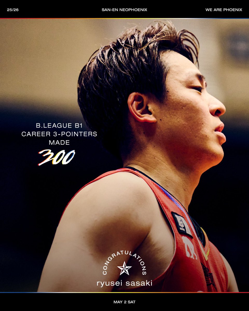 三遠ネオフェニックス🐤🔥SAN-EN NEOPHOENIX tweet media