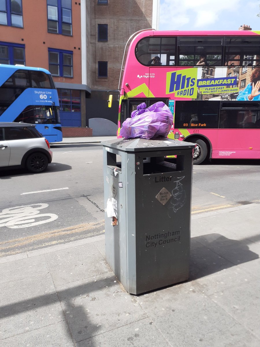 IOweYouNathan's tweet image. Always nice to find a #PurpleBag in the wild. 

#Nottingham
