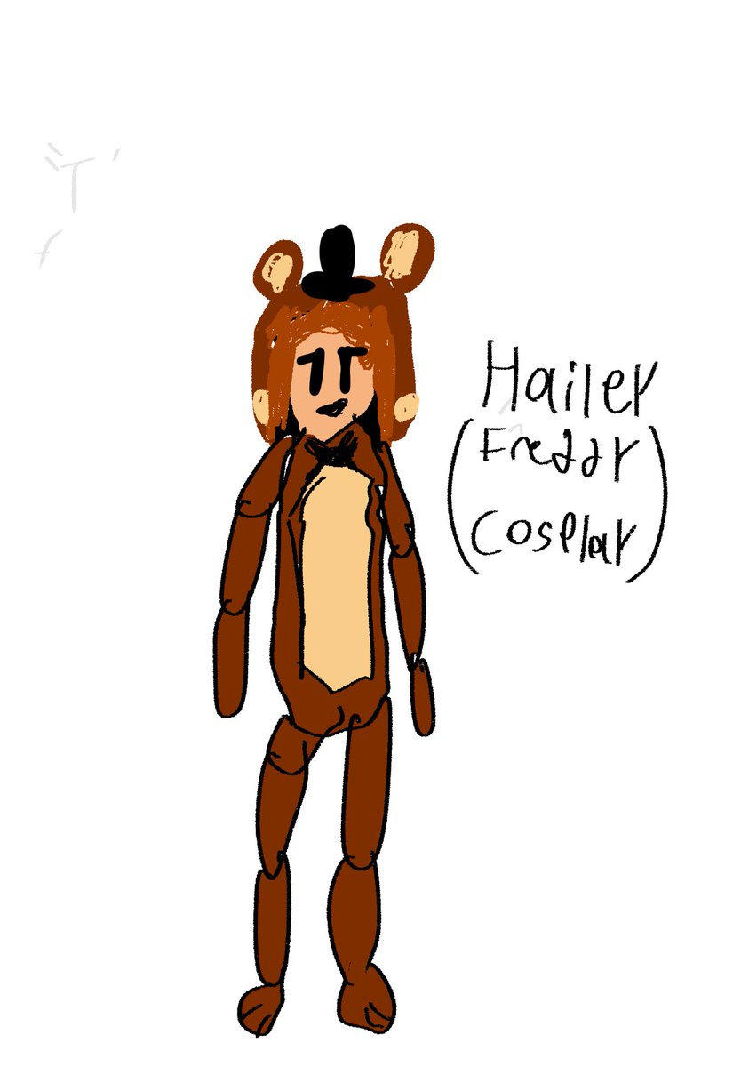 JadeInTheINK414's tweet image. Hailey  and her cosplays 
#fnaf #Art #Oc