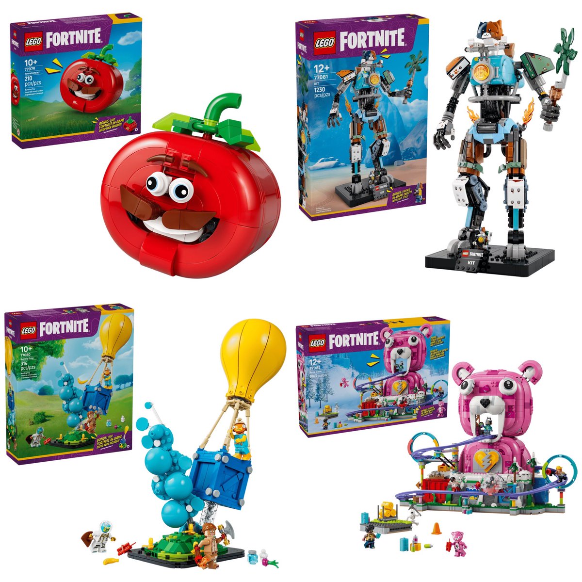 DisTrackers's tweet photo. Preorder Now: Lego Fortnite Sets!
.
Amazon - https://t.co/seTCSdBniy
Lego Store - https://t.co/RHA7d4v2Nv
.
#Ad #Lego #LegoStore #Fortnite #Collectibles #BrickHeadz #DisTrackers https://t.co/TBDt21gzGk