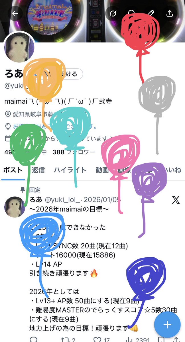 ろあ tweet media