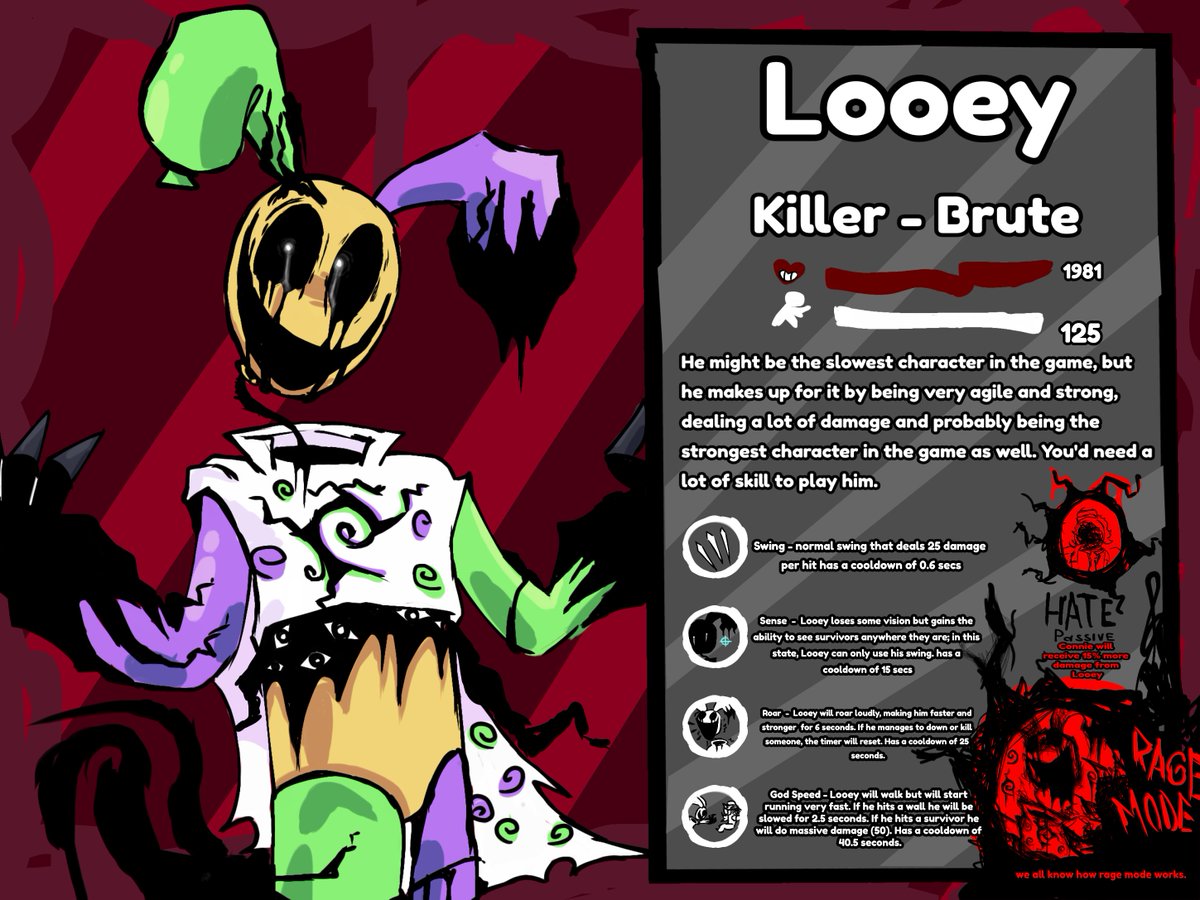 A3DGod's tweet photo. here, my freakin killer concept in the #TheLostTapes asym!!! 

- this its JUST a concept idk if its going 2 be in the game lol
- customized/unique design for the gameeee
- this guy its from another au of mine

#Dandysworldasym #DandysAsym #Dandysworldau #DWTLT #Dandysworldasym https://t.co/gqoB8nZTTs