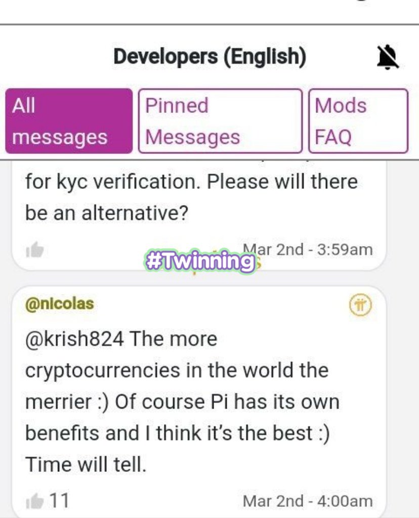 sundaypeter8110's tweet photo. Hmmmm, hear Dr. Nicolas boldly saying Pi Network is the best crypto currency on earth.
This is amazing.

For some of us that do not really know much about Dr. Nicolas.
He is a lecturer in one of the world reknowned university in US, Stanford University to be precise.
He is a P.hD holder in computer and Engineering.
He was the one that first delivered lecture on Blockchaim technology even before Bitcoin was invented in 2008.
He wrote the Bitcoin smart contact, hence many believe he is the person behind the creation of Bitcoin.
He thereafter pointed to the world all the errors in Bitcoin.
The founder of Etheruem which is the best crypto after Bitcoin is Dr. Nicolas' student.

Just to mention but a few, so for him to boldly say that Pi Network is the best crypto, then means a lot.....