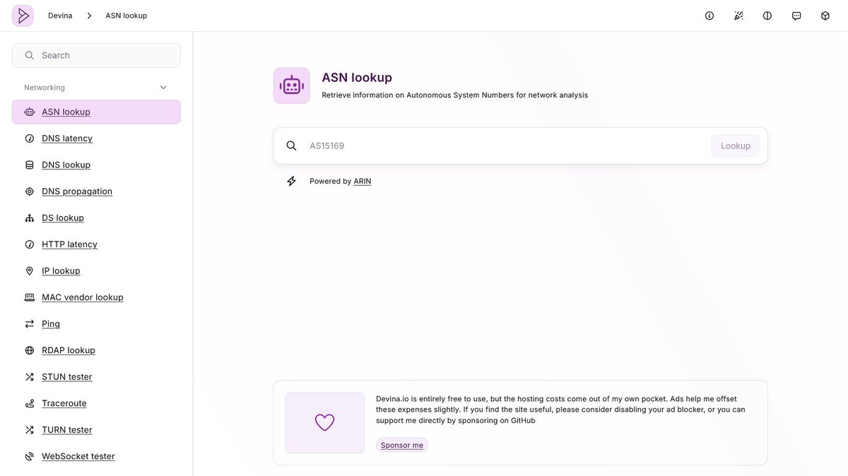 obscaries's tweet image. Quick recon tip for bug bounty hunters 👇

Found an IP in JS/API responses? Pivot it using ASN lookup to understand ownership, infra, and expand attack surface.

Try it here: devina.io/asn-lookup

#BugBounty #Recon #OSINT #CyberSecurity #InfoSec