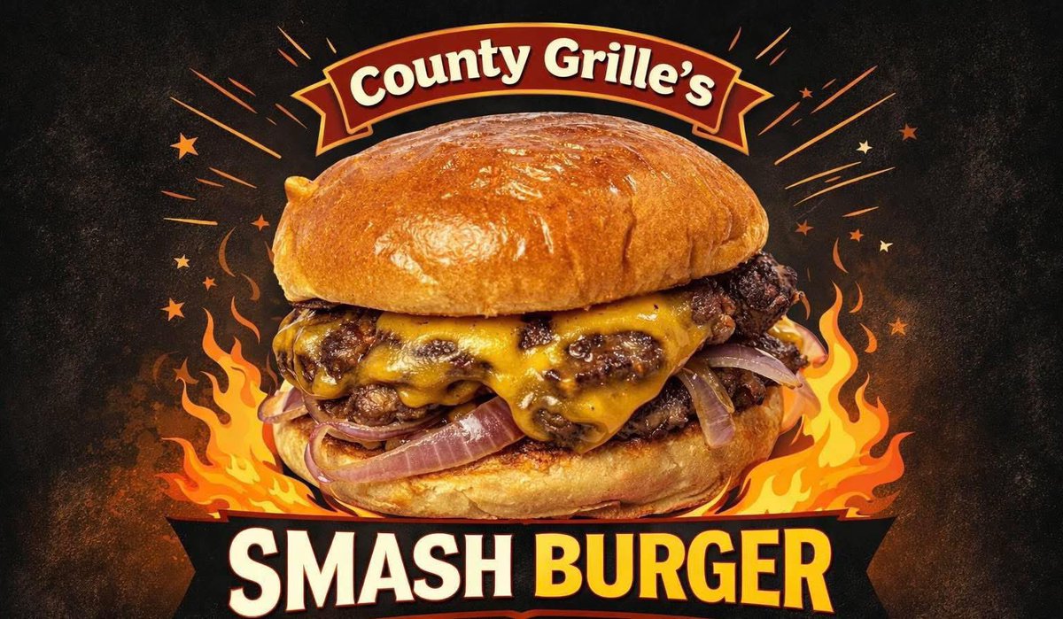 countygrillef's tweet image. One bite and you’ll know… our ¼ lb. Smash Burgers are that good. 🍔
Come try one (or two 😉) and get smashed at County Grille today!
1506 S. Main St., Farmville, VA
#breakfast #lunch #dinner #diner #homestyle