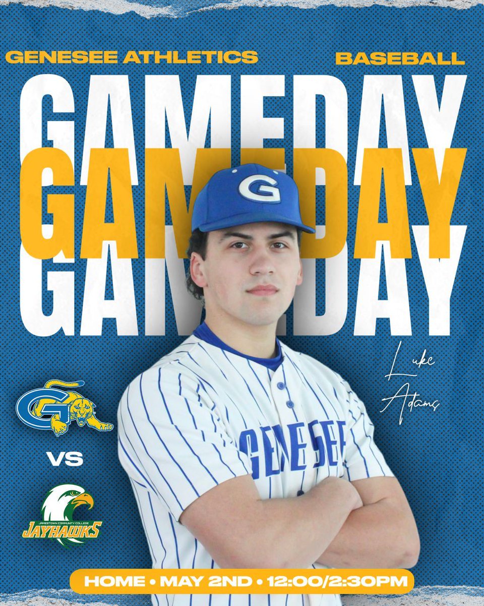 GCCSports's tweet image. GAMEDAY!! Baseball is HOME for a doubleheader against Jamestown CC, stop by to support your Cougars! #CougarPRIDE