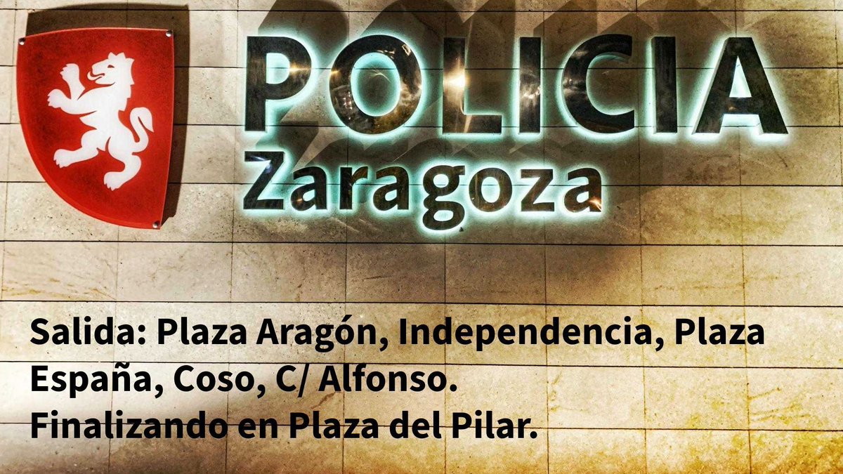 Policía Zaragoza tweet media