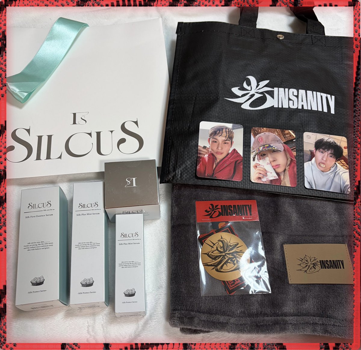 Ouch,that Sting EVENT✨

당첨 선물을 받았어요 🎁
너무 기쁘고 행복해요
소중하게 잘 사용할게요

바쁘신 와중에도 준비해주신 스태프 여러분 정말 감사합니다💕
그리고 무엇보다 멋진 곡을 만들어줘서 고마워요 주헌💛

#JOOHONEY #INSANITY #STING  #SILCUS