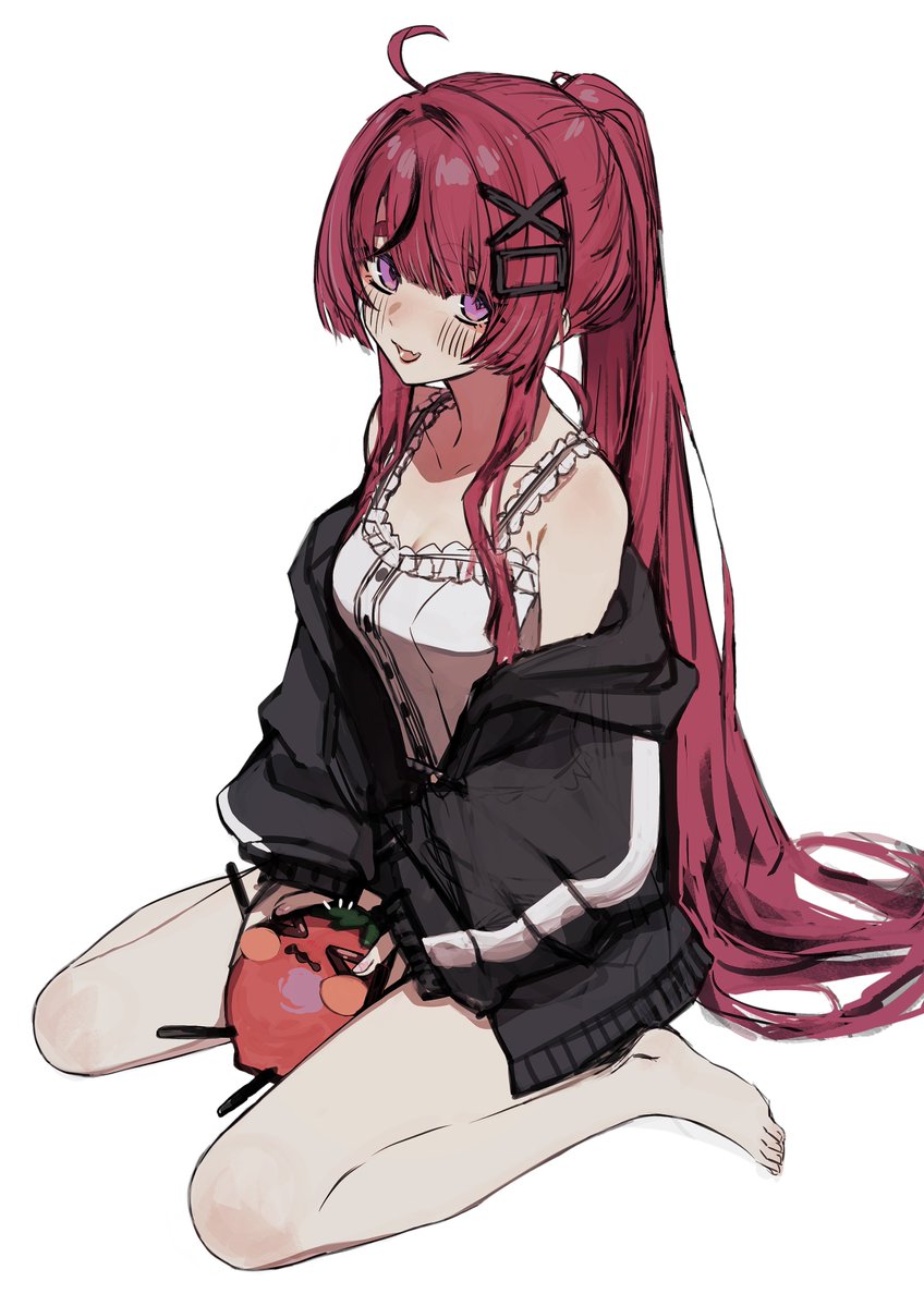 rvu様 イラストリクエスト 新衣装の三面図が出て直ぐにskebリクエストしたらこんなにも可愛い