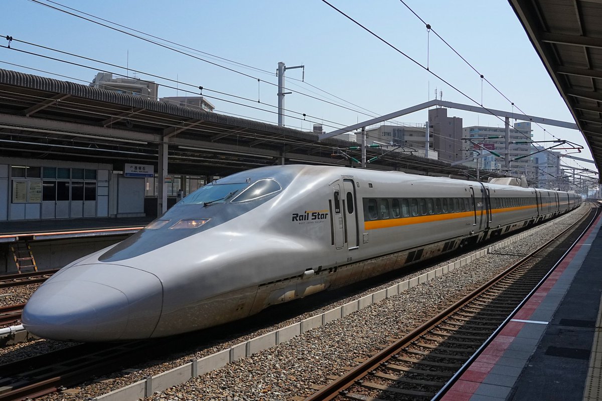 923Kiiro's tweet photo. ひかりレールスター本線通過が有ると言う事で西明石迄出張ました。🚄2026.5.2📸 https://t.co/3ILIle5up8