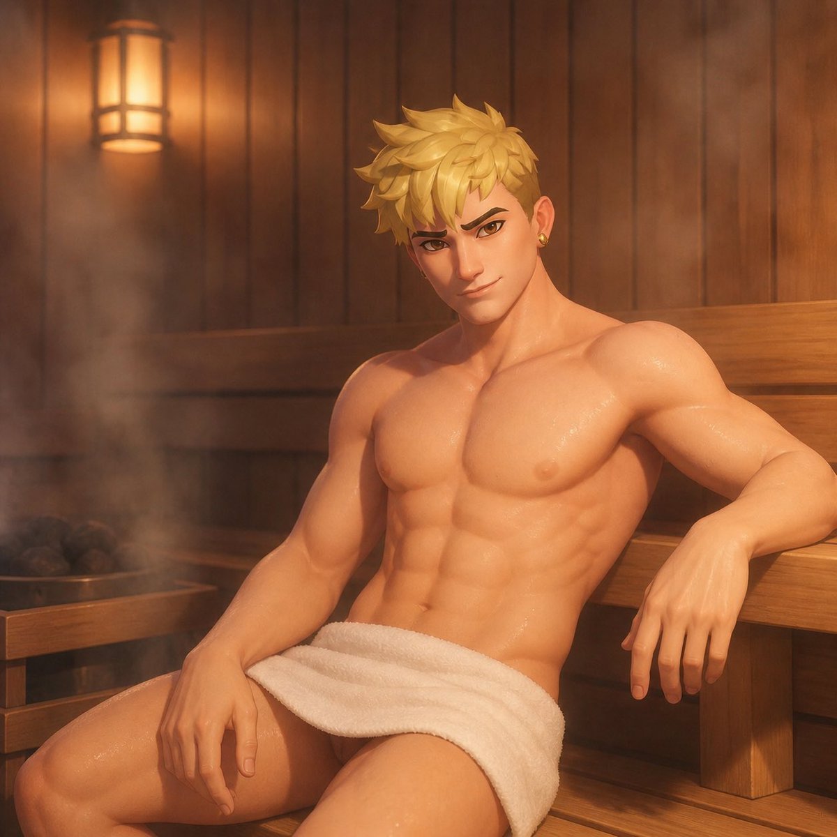 blwu8n's tweet photo. #OW #wuyang #Yaoi #gay #NSFW #R18 #chudai #BL #AIartwork #Aiartoworks #Bara #AIart https://t.co/nEuduLef75