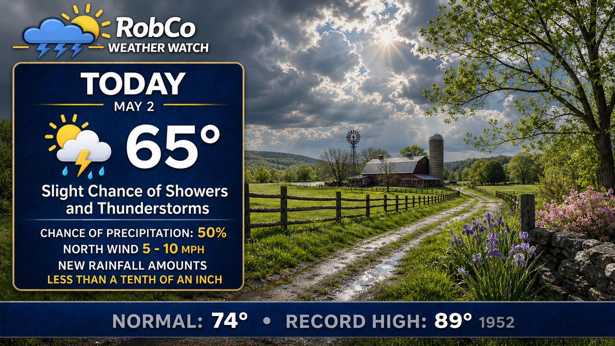 Robco Weather Watch tweet media