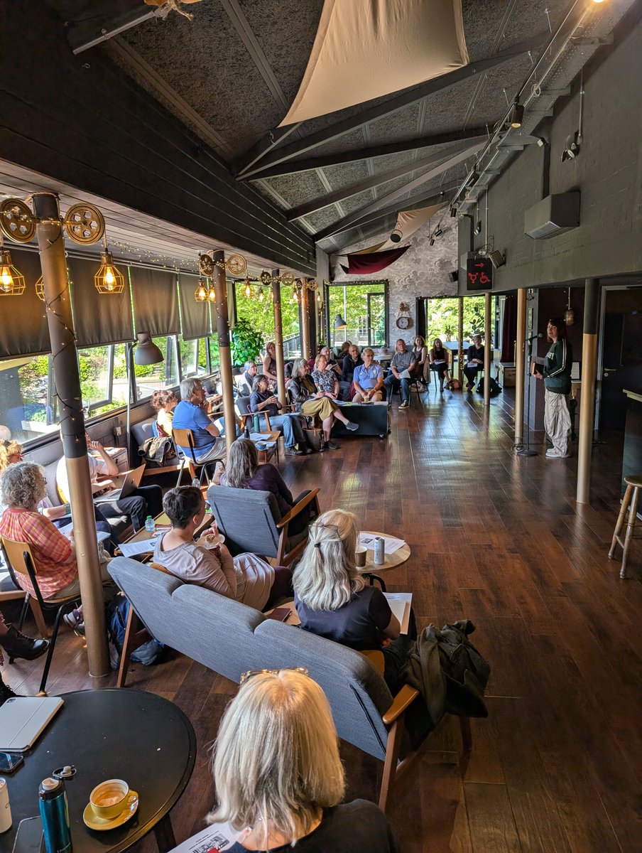 WolseyWriters's tweet image. Thank You to the inspiring Dr Lindsey Scott @UOSEnglish #Suffolk for a sensational workshop abt Daphne du Maurier’s Rebecca at #WolseyWriters today. All the Unreliable narrator WIPs shared w/ the group were truly excellent. As always Thank You to the #NewWolsey Theatre #ipswich