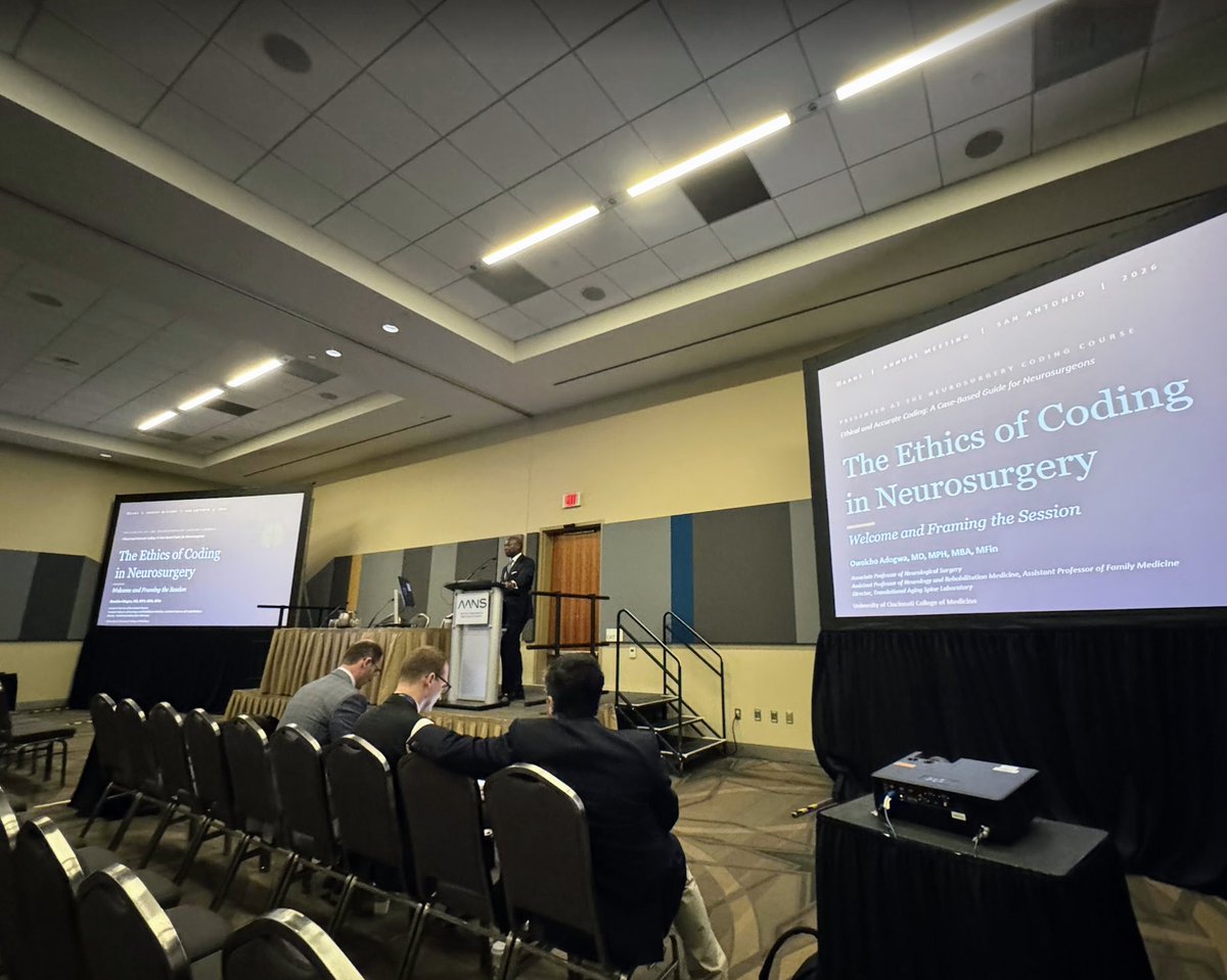 ewchurchMD's tweet image. Great morning reflecting on ethical challenges in neurosurgical coding in rainy San Antonio #AANS2026 @AANSNeuro @PennStNeurosurg @PennStHershey @Ethox_Centre @UniofOxford #PennStEthics #Ethics #Bioethics #Neuroethics