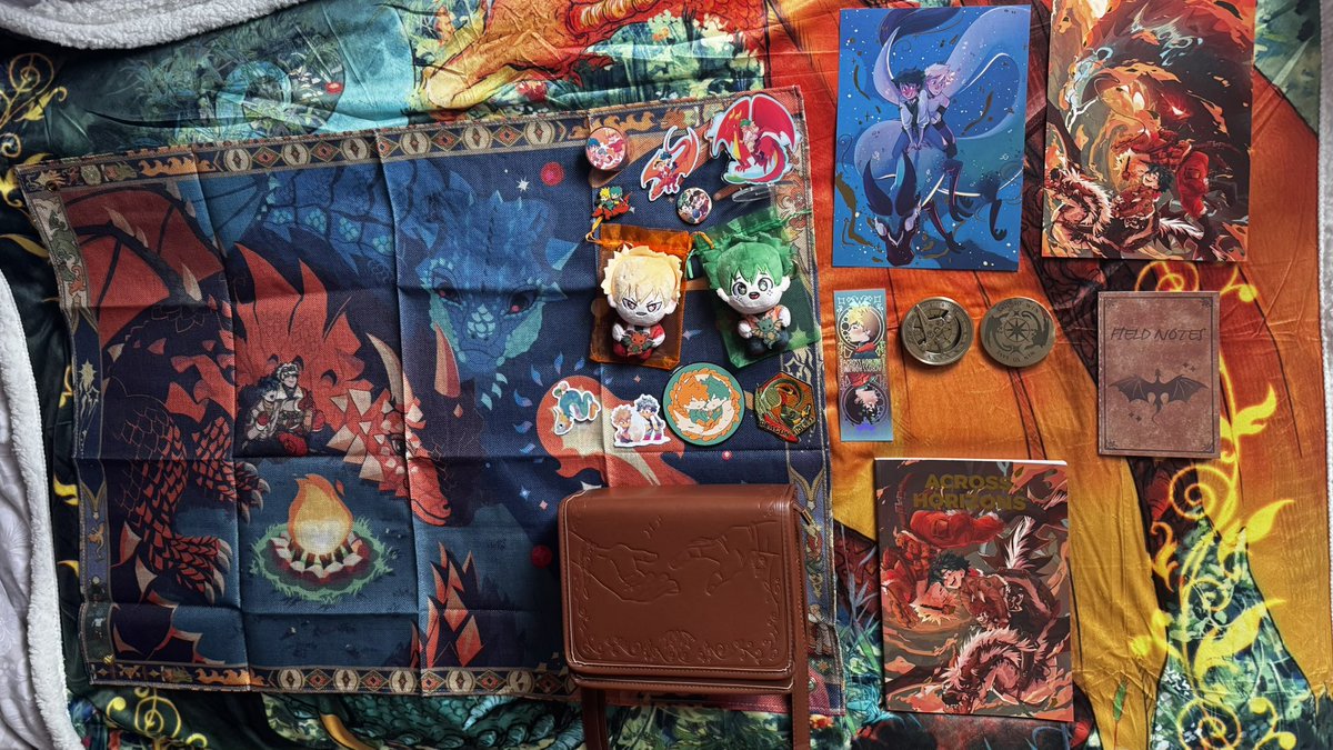 emexplosiongirl's tweet photo. Beautiful day to show that I have received my LE bundle from @bkdkdragonzine 🐉✨
Everything is so beautiful I’m so happy to have such an incredible work in my possession 🥺 
Two of my friends contributed to it so I’m even more happier hehe 💚🧡
THANK YOU ALL 💓💓 https://t.co/MZt2tqWNAh