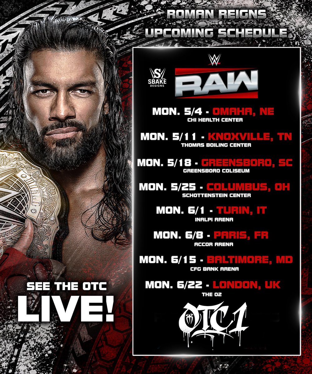 SbakeDesigns's tweet image. Will you be acknowledging your WORLD CHAMPION live?

#WWE