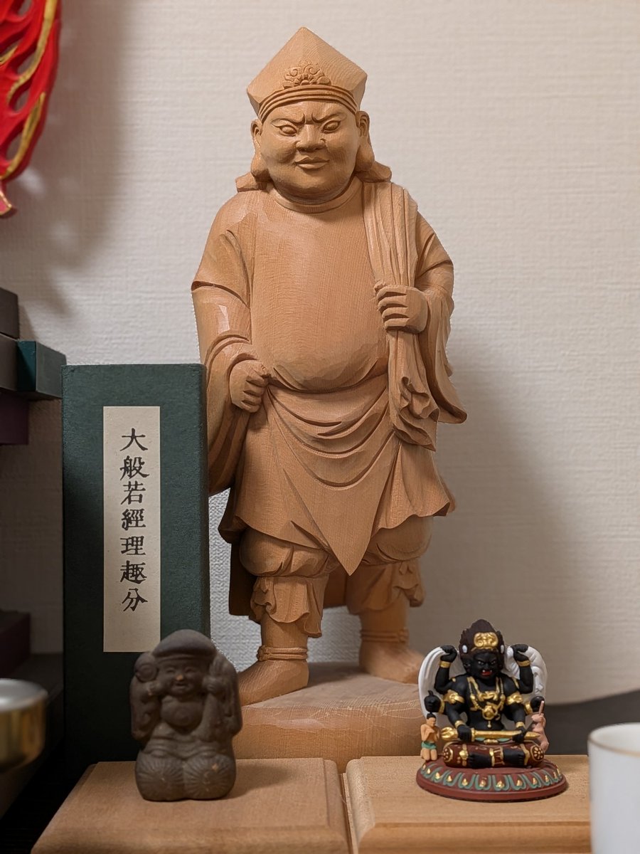 大黒さんは、もともとマハーカーラに起源があって、本来は怖い顔なん