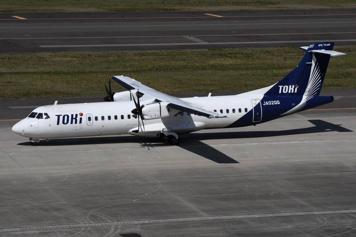 Toki Air
ATR72-600
JA02QQ
NGO/RJGG
2026/05/02