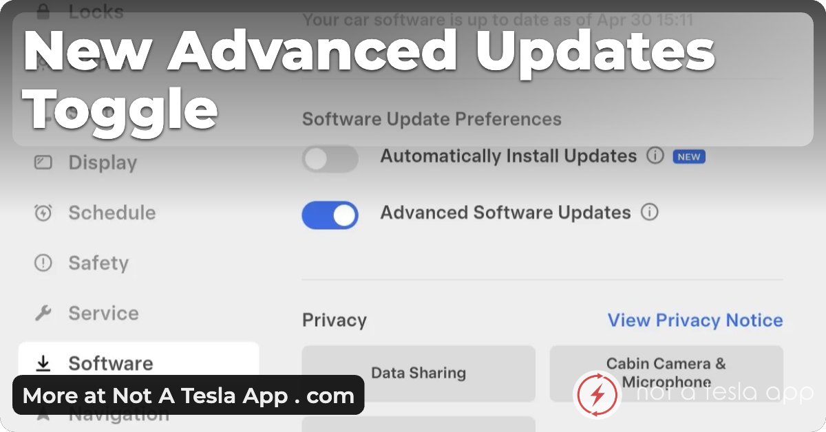 Not a Tesla App tweet media