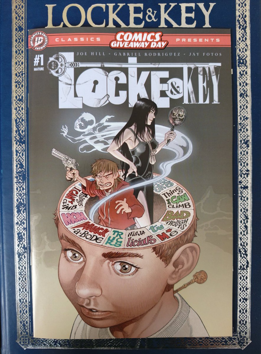 LockeKeyFrance's tweet photo. Aujourd'hui c'est le #FreeComicBookDay / #ComicsGiveawayDay ! N'oubliez pas de rendre visite à votre comic shop pour récupérer le Locke &amp; Key #1 ! https://t.co/HT6GiqsJTb