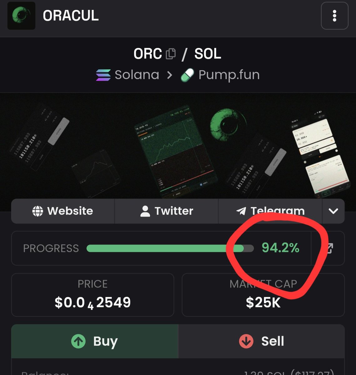 ORACUL BOT ON SOLANA tweet media