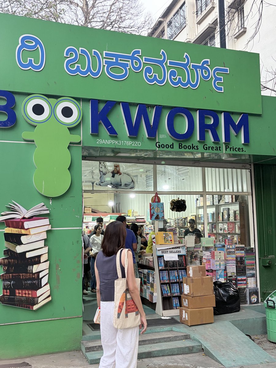 Happy to see so many people thronging to <a href="/bookworm_Kris/">Bookworm Bookstore, Blr</a> this weekend ♥️
I went and bought some books. Saw a boy and girl hit it off at the store. Not a bad place to find a match I would say. I hope more people visit and bookworm bounces back fast. I cannot imagine living in a