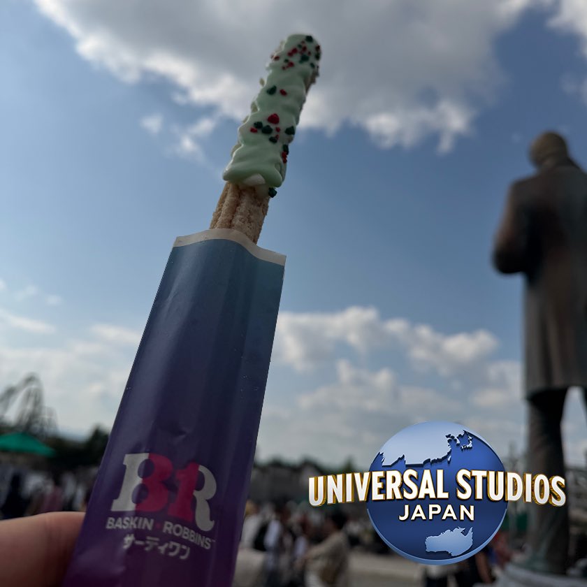t_kozono's tweet image. バスキンロビンス！
これにポッピングシャワーのアイスかってサンデーにして食べたい😍
#USJファン #BR #ユニバ