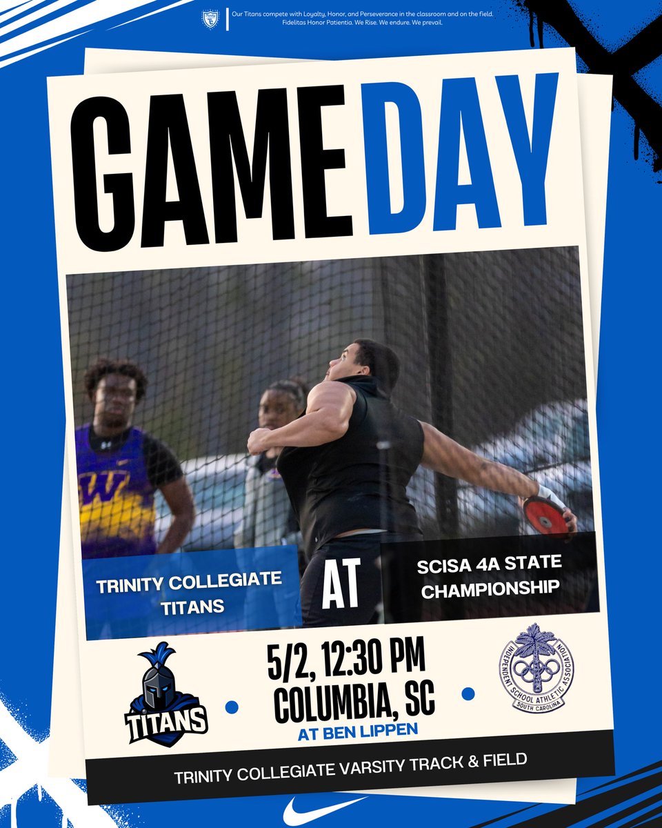 titans_tcs's tweet photo. It’s the last day of Titan athletics in the 2025-2026 school year as track competes at the 4A state championship and golf looks to finish strong at The Southern Cross! https://t.co/slovRNUClh
